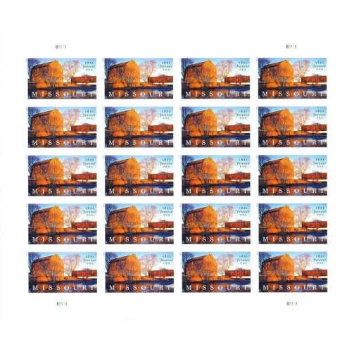 Forever Stamps Missouri Statehood 2021 Stamps Coil of 100 PCS/Roll - Image 3