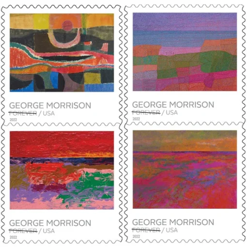 Forever Stamps George Morrison 2022 Stamps Coil of 100 PCS/Roll