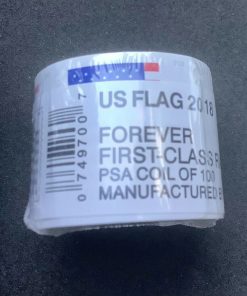 Forever Stamps 2018 Brand New Sealed Rolls Coil of 100 PCS/Roll