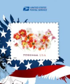 Forever Stamps Tulips 2022 Stamps Coil of 100 PCS/Roll