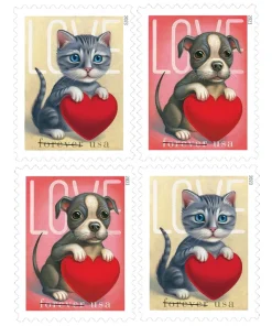 Forever Stamps LOVE 2023 Stamps Coil of 100 PCS/Roll