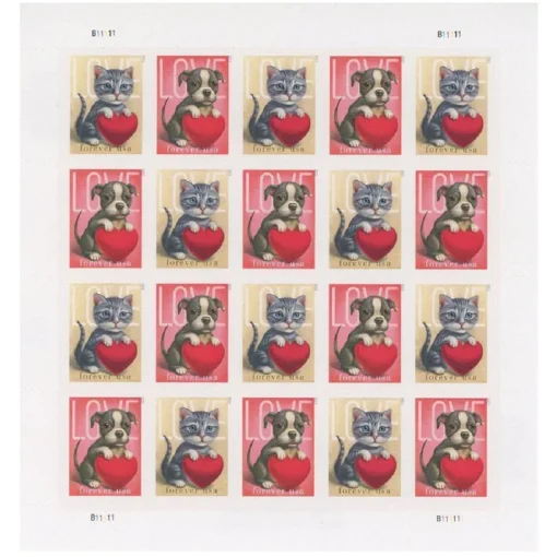 Forever Stamps LOVE 2023 Stamps Coil of 100 PCS/Roll - Image 3