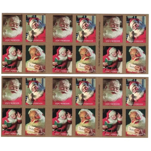 Forever Stamps Sparkling Holidays 2018 Stamps Coil of 100 PCS/Roll - Image 3