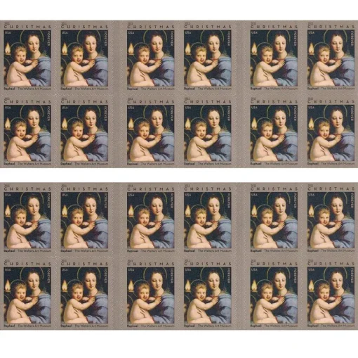 Forever Stamps Madonna of the Candelabra 2011 Stamps Coil of 100 PCS/Roll - Image 3