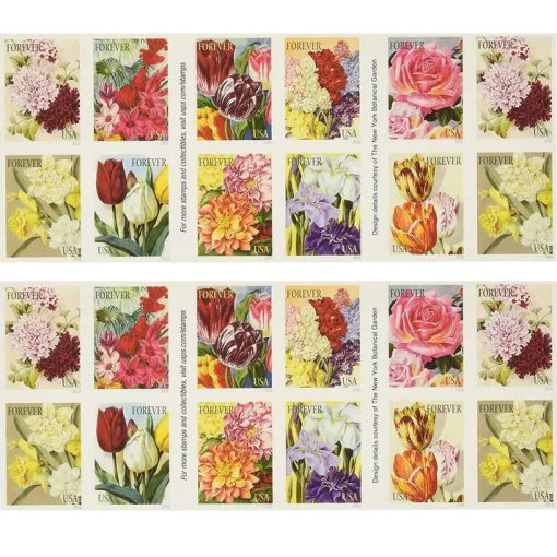 Forever Stamps Botanical Art 2016 Stamps Coil of 100 PCS/Roll - Image 3