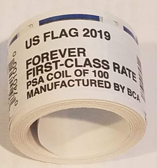 Forever Stamps 2019 U.S Flag Stamps Coil of 100 PCS/Roll - Image 4