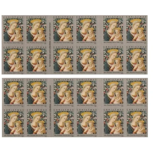 Forever Stamps Florentine Madonna and Child 2016 Stamps Coil of 100 PCS/Roll - Image 3