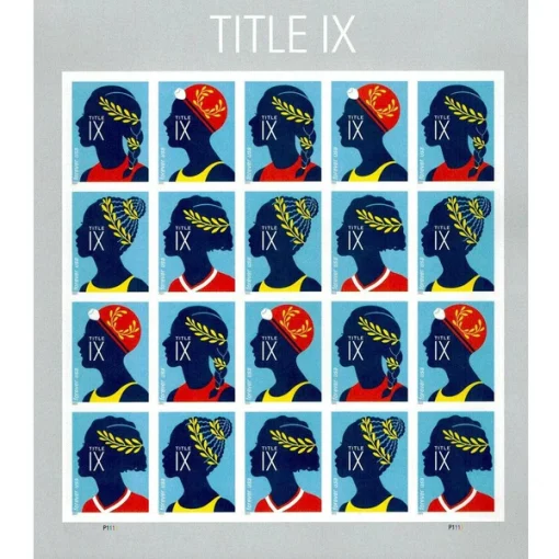 Forever Stamps Title IX 2022 Stamps Coil of 100 PCS/Roll - Image 3