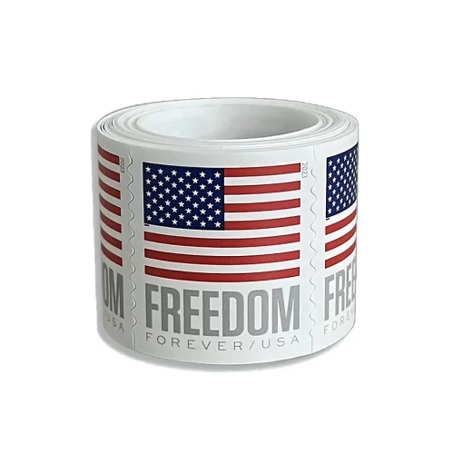 Forever Stamps Flag 2023 Roll Stamps Coil of 100 PCS/Roll - Image 3