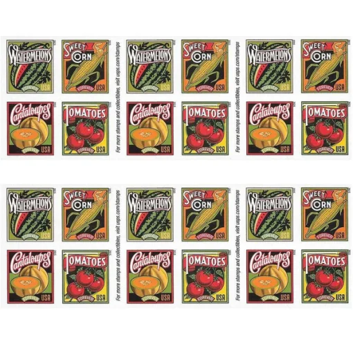 Forever Stamps Summer Harvest 2015 Stamps Coil of 100 PCS/Roll - Image 3