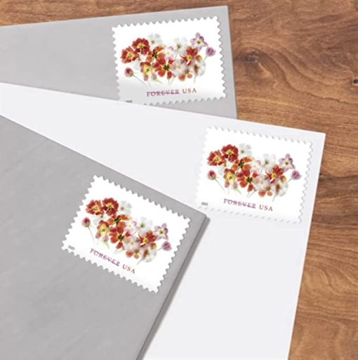 Forever Stamps Tulips 2022 Stamps Coil of 100 PCS/Roll - Image 4