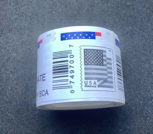 Forever Stamps 2018 Brand New Sealed Rolls Coil of 100 PCS/Roll - Image 4