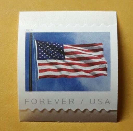 Forever Stamps 2019 U.S Flag Stamps Coil of 100 PCS/Roll - Image 5