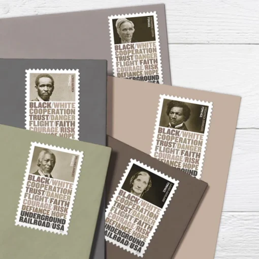 Forever Stamps The Underground Railroad 2024 Stamps Coil of 100 PCS/Roll - Image 3