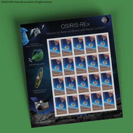 Forever Stamps Osiris-Rex 2023 Stamps Coil of 100 PCS/Roll - Image 5