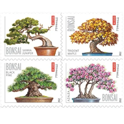 Forever Stamps Bonsai 2012 Stamps Coil of 100 PCS/Roll