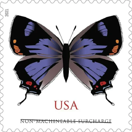 Forever Stamps Colorado Hairstreak 2021 Stamps Coil of 100 PCS/Roll