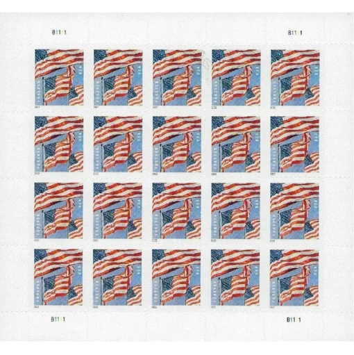Forever Stamps Flag 2022 Sheet Stamps Coil of 100 PCS/Roll - Image 3
