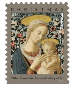 Forever Stamps Florentine Madonna and Child 2016 Stamps Coil of 100 PCS/Roll