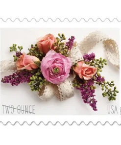 Forever Stamps Garden Corsage 2020 Stamps Coil of 100 PCS/Roll