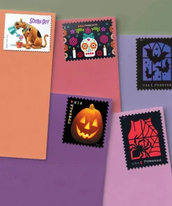 Forever Stamps Happy Halloween 2016-2021 Stamps Coil of 100 PCS/Roll