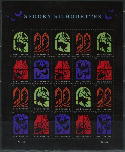 Forever Stamps Happy Halloween 2016-2021 Stamps Coil of 100 PCS/Roll - Image 5