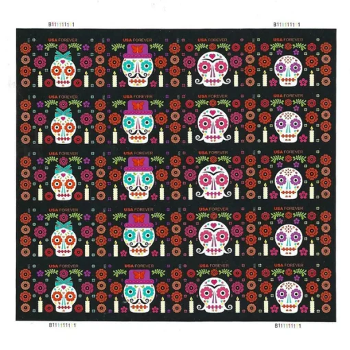 Forever Stamps Happy Halloween 2016-2021 Stamps Coil of 100 PCS/Roll - Image 6