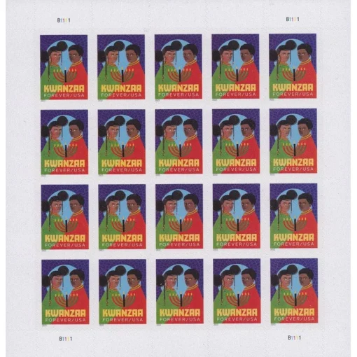 Forever Stamps Kwanzaa 2022 Stamps Coil of 100 PCS/Roll - Image 3