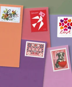 Forever Stamps Love Bundle Stamps Coil of 100 PCS/Roll