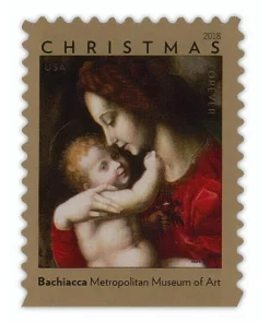 Forever Stamps Madonna and Child 2018 Stamps Coil of 100 PCS/Roll