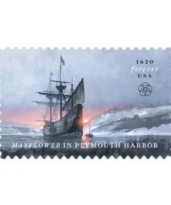 Forever Stamps Plymouth 2020 Stamps Coil of 100 PCS/Roll