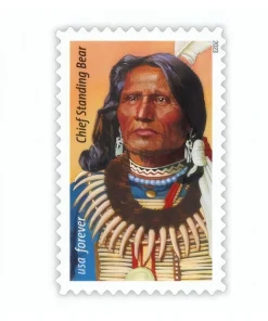 Forever Stamps Standing Bear Leader 2023 Stamps Coil of 100 PCS/Roll