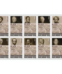 Forever Stamps The Underground Railroad 2024 Stamps Coil of 100 PCS/Roll