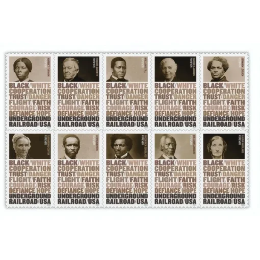Forever Stamps The Underground Railroad 2024 Stamps Coil of 100 PCS/Roll