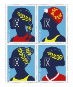 Forever Stamps Title IX 2022 Stamps Coil of 100 PCS/Roll