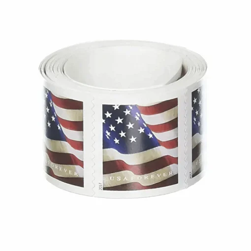 Forever Stamps Flag 2017 Roll Stamps Coil of 100 PCS/Roll - Image 3