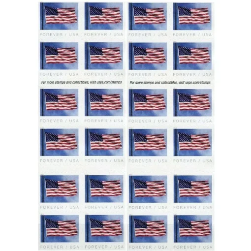 Forever Stamps Flag 2019 Booklet Stamps Coil of 100 PCS/Roll - Image 3
