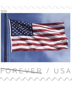 Forever Stamps Flag 2019 Booklet Stamps Coil of 100 PCS/Roll