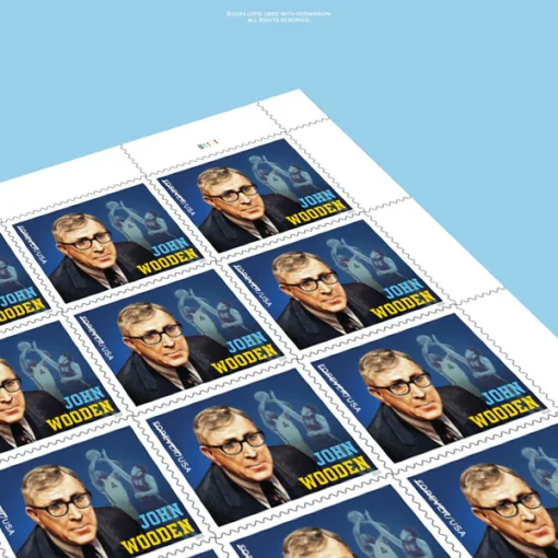 Forever Stamps John Wood 2024 Stamps Coil of 100 PCS/Roll - Image 4