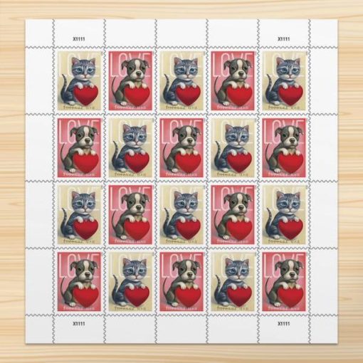 Forever Stamps Love Bundle Stamps Coil of 100 PCS/Roll - Image 6