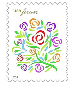 Forever Stamps Where Dreams Bloom 2014 Stamps Coil of 100 PCS/Roll
