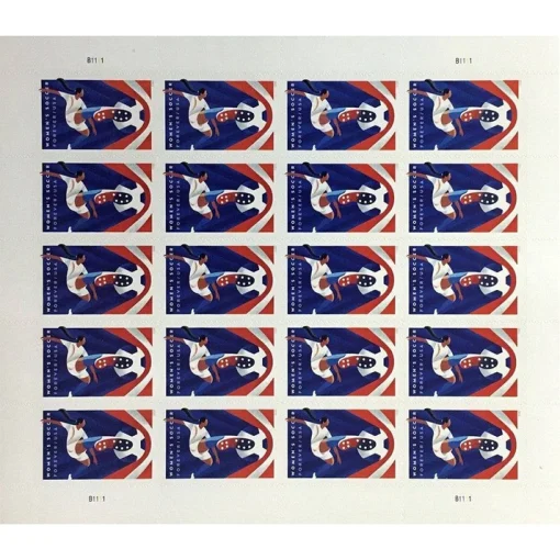 Forever Stamps Women's Soccer 2023 Stamps Coil of 100 PCS/Roll - Image 3
