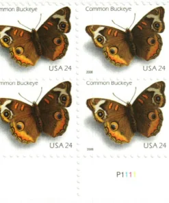 Forever Stamps Common Buckeye Butterfly 2006 Stamps Coil of 100 PCS/Roll