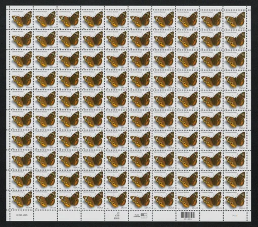 Forever Stamps Common Buckeye Butterfly 2006 Stamps Coil of 100 PCS/Roll - Image 3