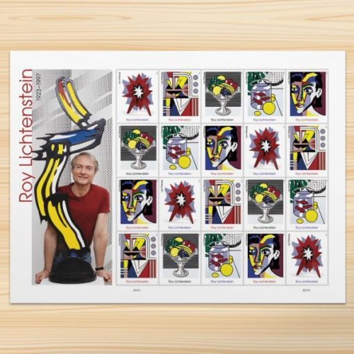 Forever Stamps Roy Lichtenstein 2023 Stamps Coil of 100 PCS/Roll