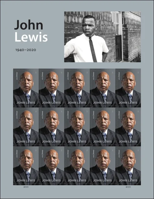 Forever Stamps John Lewis 2023 Stamps Coil of 100 PCS/Roll - Image 5